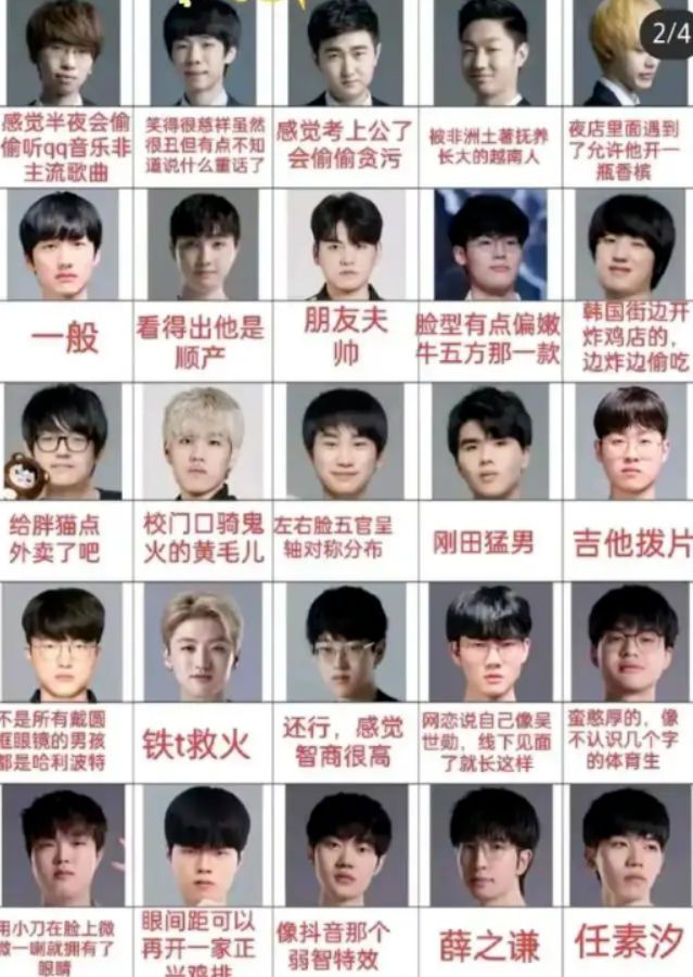 小紅書女生點評LPL選手顏值JKL只是還行沒有一個是正面評價(圖5)